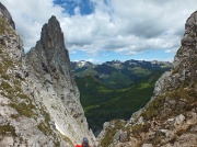 Il nostro primo bel Cimon della Bagozza (2408 m.) il 30 giugno 2013- FOTOGALLERY